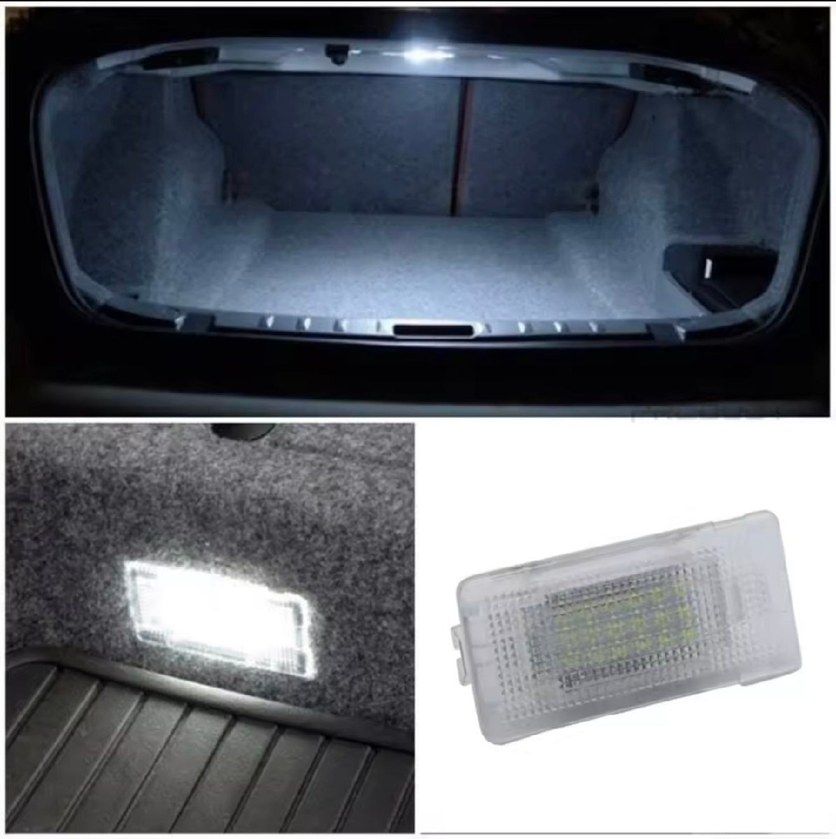 激白光 ! 交換式 ! LED ラゲッジランプ ルームランプ BMW F07 528i 535i 550i xDrive グランツーリスモ Mスポーツ 5シリーズ