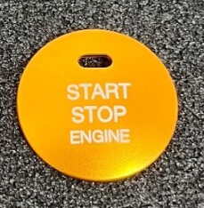 デザイン性UP? ゴールド エンジン スターター スイッチ カバー レクサス CT200h ZWA10 Fスポーツ Xライン バージョンC バージョンL