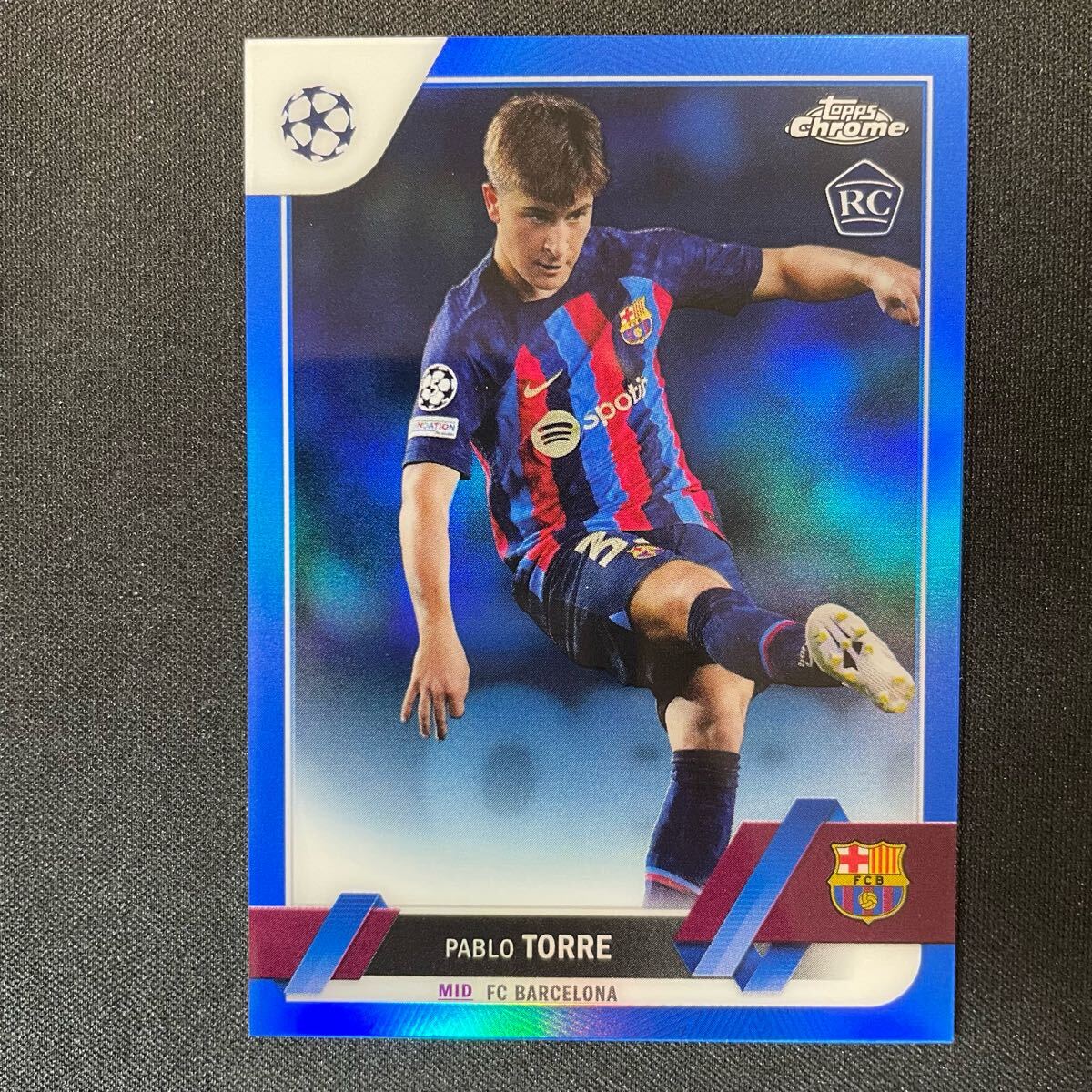 Pablo Torre 2022 Topps Now UEFA Champions League RC#58 FC