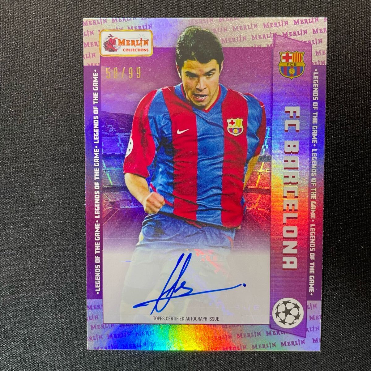 定番のお歳暮&冬ギフトの商品をすべ Javier Heritage Merlin Topps 2023-24 Saviola Barcelona Auto その他