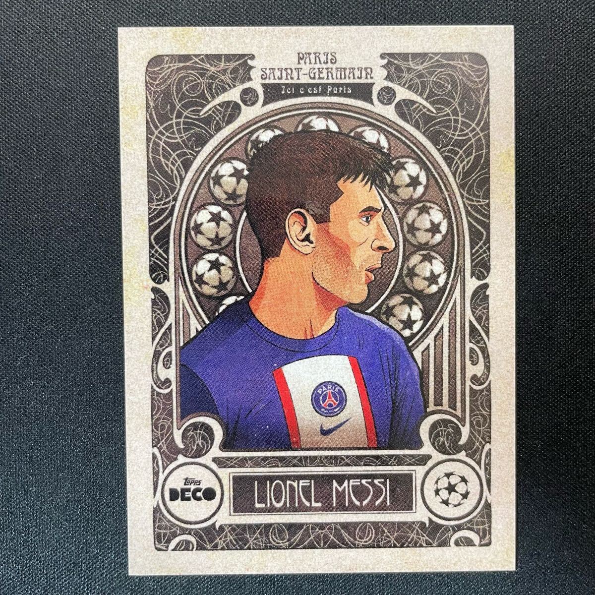 【最安値に挑戦】 2022-23 Topps リオネル PSG Messi Lionel Artistry UEFA Deco その他