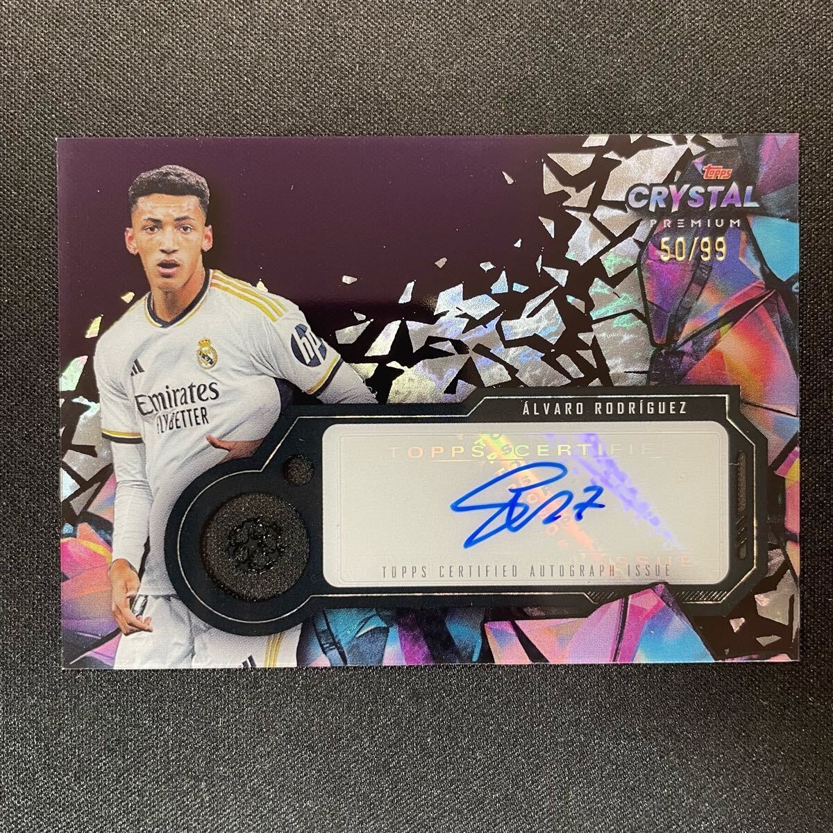 2023-24 Topps finest デブライネ 直筆サインカード 99シリ