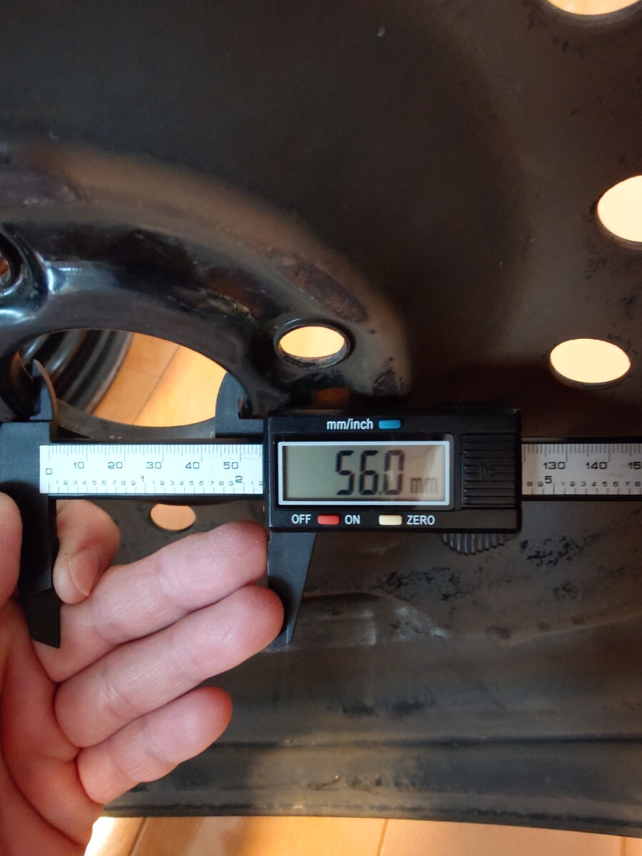 ホンダ 純正 鉄?スチール ホイール 13×4.00B +40 100-4 ハブ徑 約56 1本 スペア?補(bǔ)修用に 簡(jiǎn)易涂裝品?、? bimg=