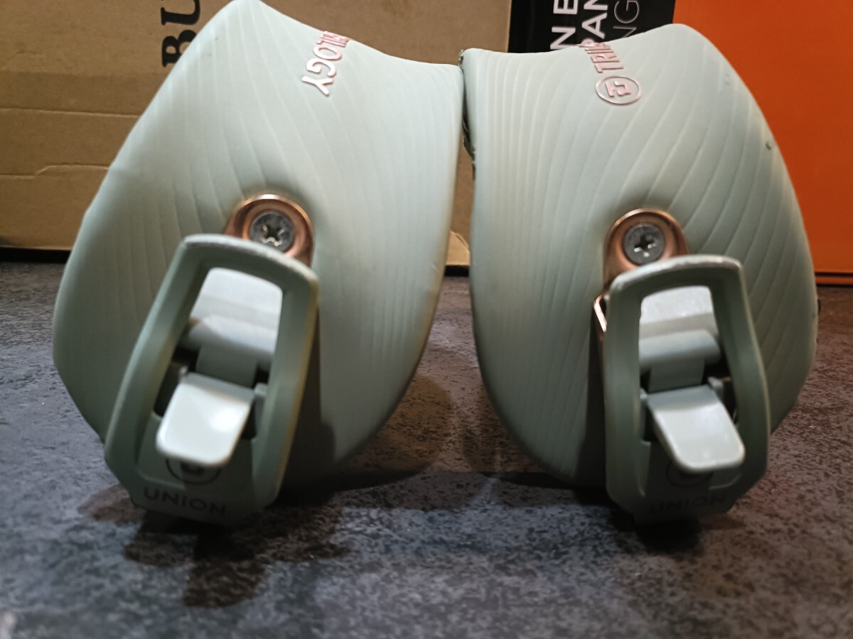 UNION TRILOGY レディース　アンクルストラップ、ラチェット　 ビンディング スノーボード ユニオン トリロジー 　S