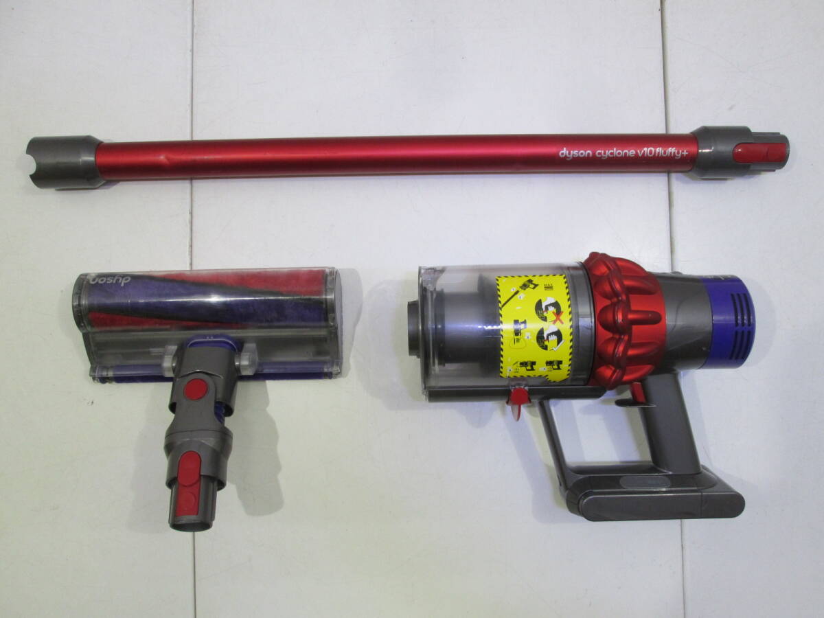 YK250530 dyson ダイソン cyclone V10 fluffy+ SV12 コードレス