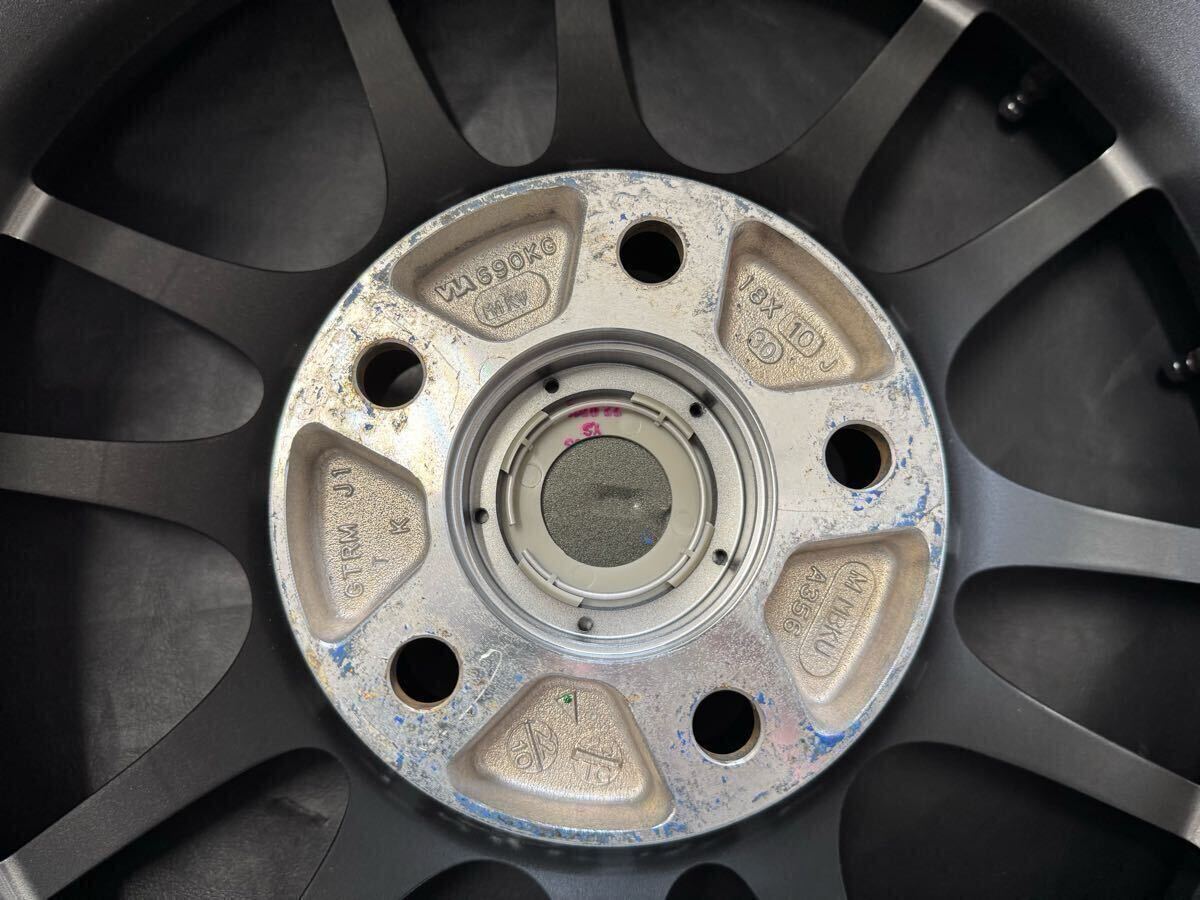 ENKEI GTC01RR 18インチ 10J+30 5H PCD114.3 2本セット