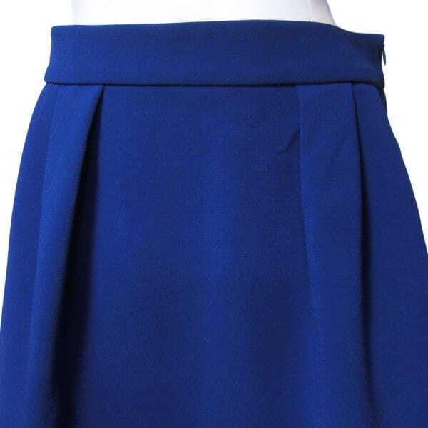  прекрасный товар / Jil Sander темно-синий JIL SANDER NAVY flair юбка Италия производства надпись 32 номер М соответствует б/у одежда синий женский весна осень-зима низ колени длина 