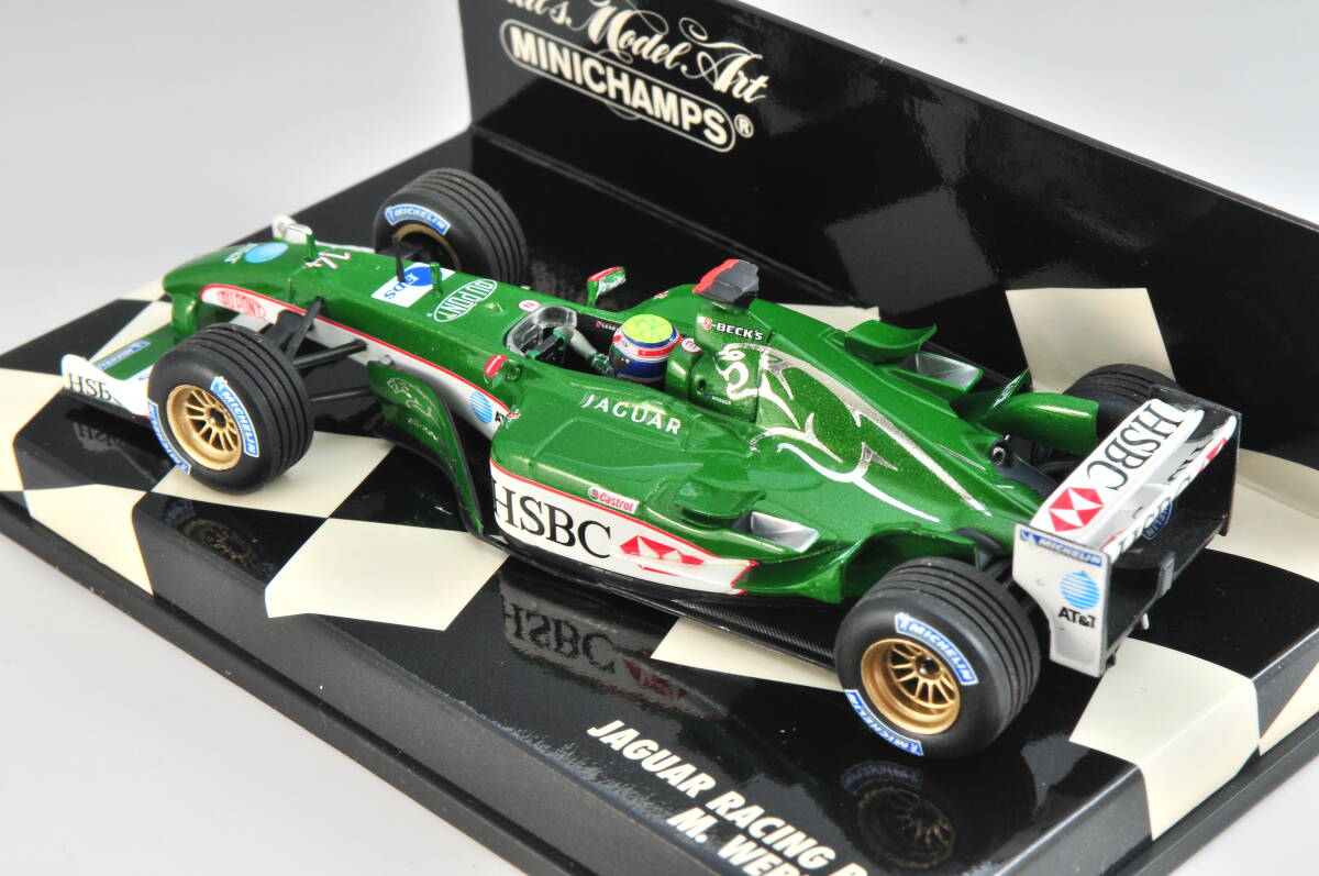 MINICHAMPS JAGUAR RACING R4 M.WEBBER ミニチャンプス ジャガーレーシング M.ウェバー 1/43 