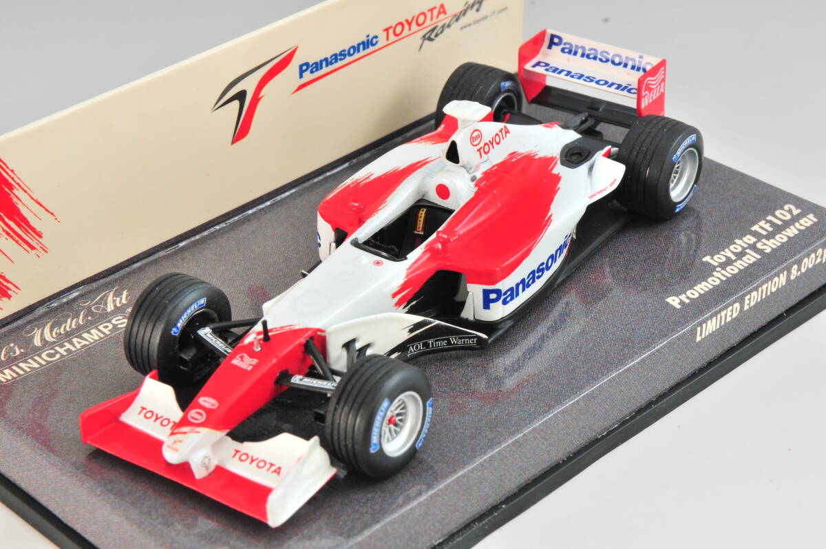 MINICHAMPS Toyota TF102 Promotional Showcar ミニチャンプス ショーカー 1/43【トヨタ別注】