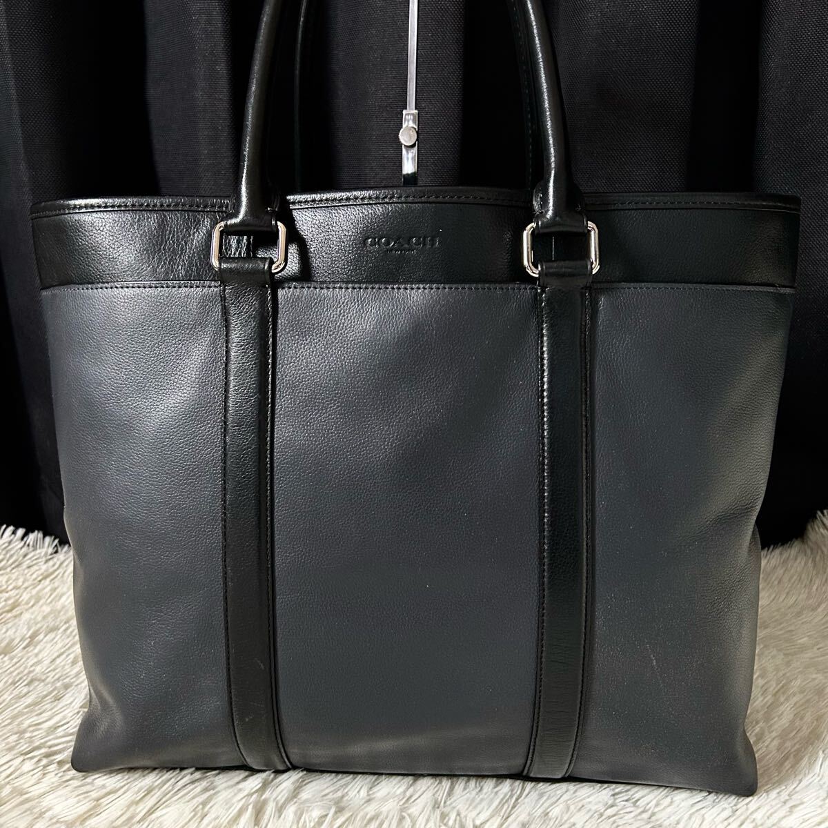 オールドコーチ トートバッグ No.4129 ビジネス ダークグレー オールドコーチ トートバッグ No.4129 ビジネス ダークグレー