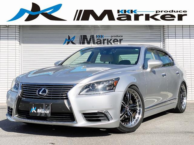 【諸費(fèi)用コミ】:★厳選中古★愛知★ 平成25年 レクサス LS 460 STEINER20inchアルミ面一