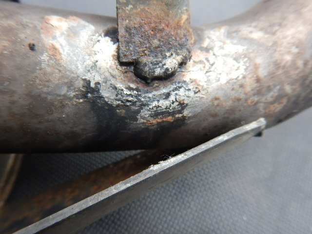 ◆DY5W　リアマフラー◆HKS　Silent Hi Power 03S00187◆デミオ　サイレントハイパワー　リアピース　ジャンク品　【25051520】_画像7