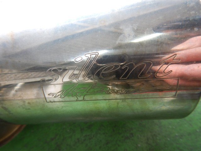 ◆DY5W　リアマフラー◆HKS　Silent Hi Power 03S00187◆デミオ　サイレントハイパワー　リアピース　ジャンク品　【25051520】_画像2