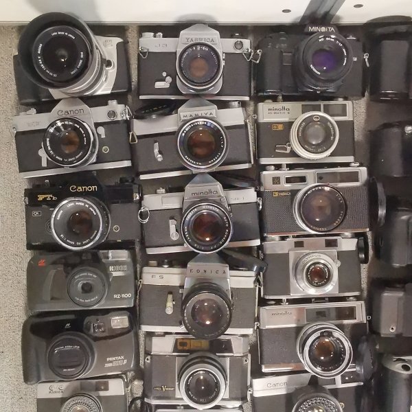 大量まとめ カメラ Canon Nikon OLYMPUS minolta PENTAX YASHICA MAMIYA CONTAX instax FUJI FOTORAMA レンズ 他 現(xiàn)狀品 Z7629EG
