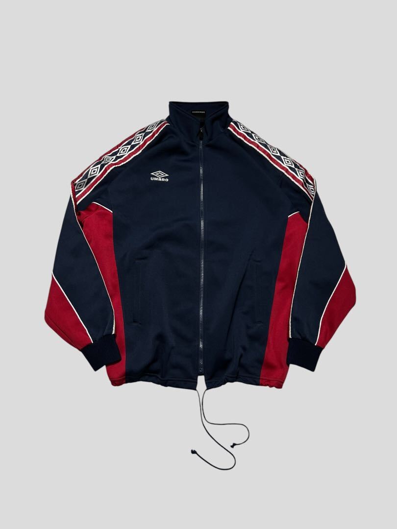 90s UMBRO アンブロ ロゴテープ ナイロンジャケット トラック