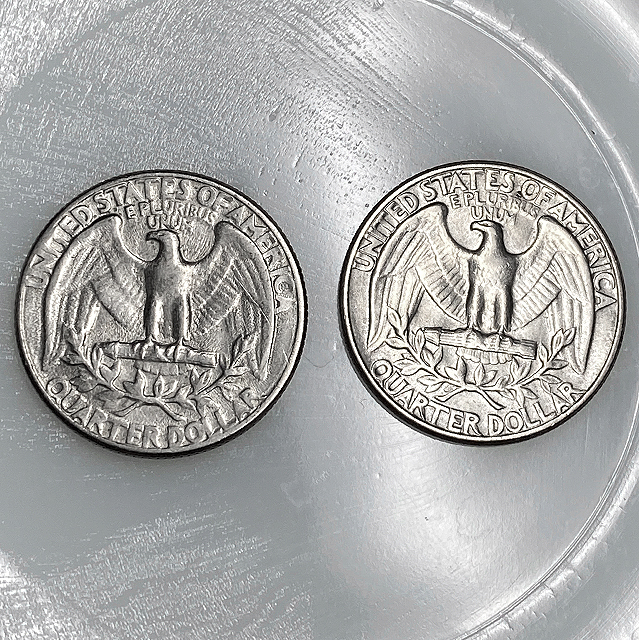 Rare Vintage 1776-1976 P Bicentennial Quarter, Struck Thru