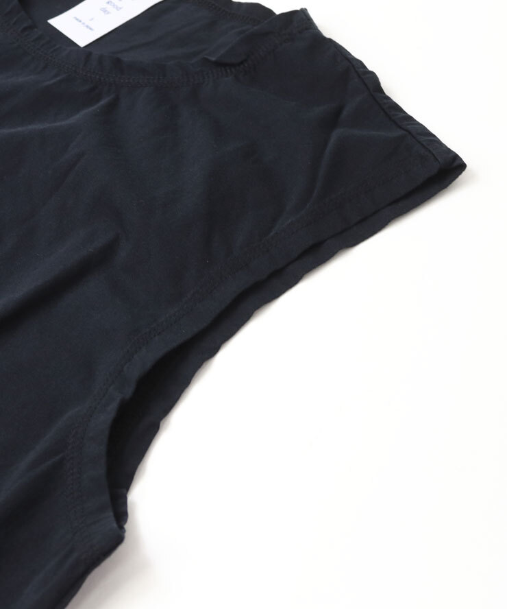 <Mサイズ><ホワイト>Have a good day ハブアグッドデイ ノースリーブTシャツ 綿100 丸首 インナー タンクトップ_画像4