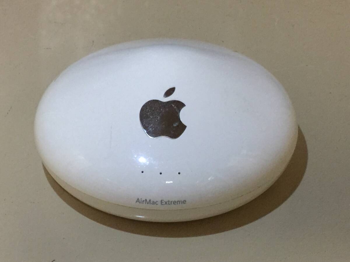 ジャンク　apple airmac extreme a1034本體のみ、電源ない
