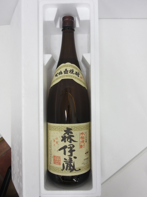 1円スタート！ 酒祭 焼酎祭 森伊蔵 旧ラベル 古くて美味しい！ 1800ml 25度 かめ壺焼酎 未開栓 本格焼酎 芋焼酎 森伊蔵酒造 鹿児島