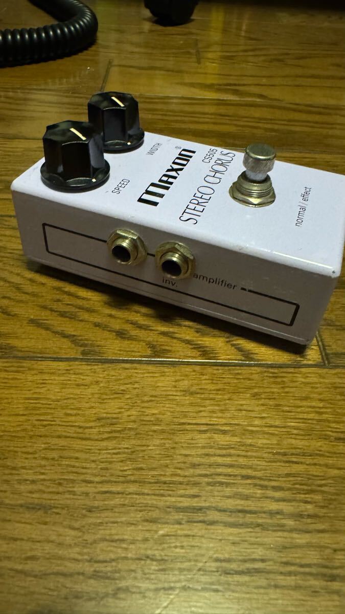 Maxon CS505 StereoChorus B'z 松本孝弘 Maxon CS505 StereoChorus B'z 松本孝弘|Yahoo!フリマ(旧