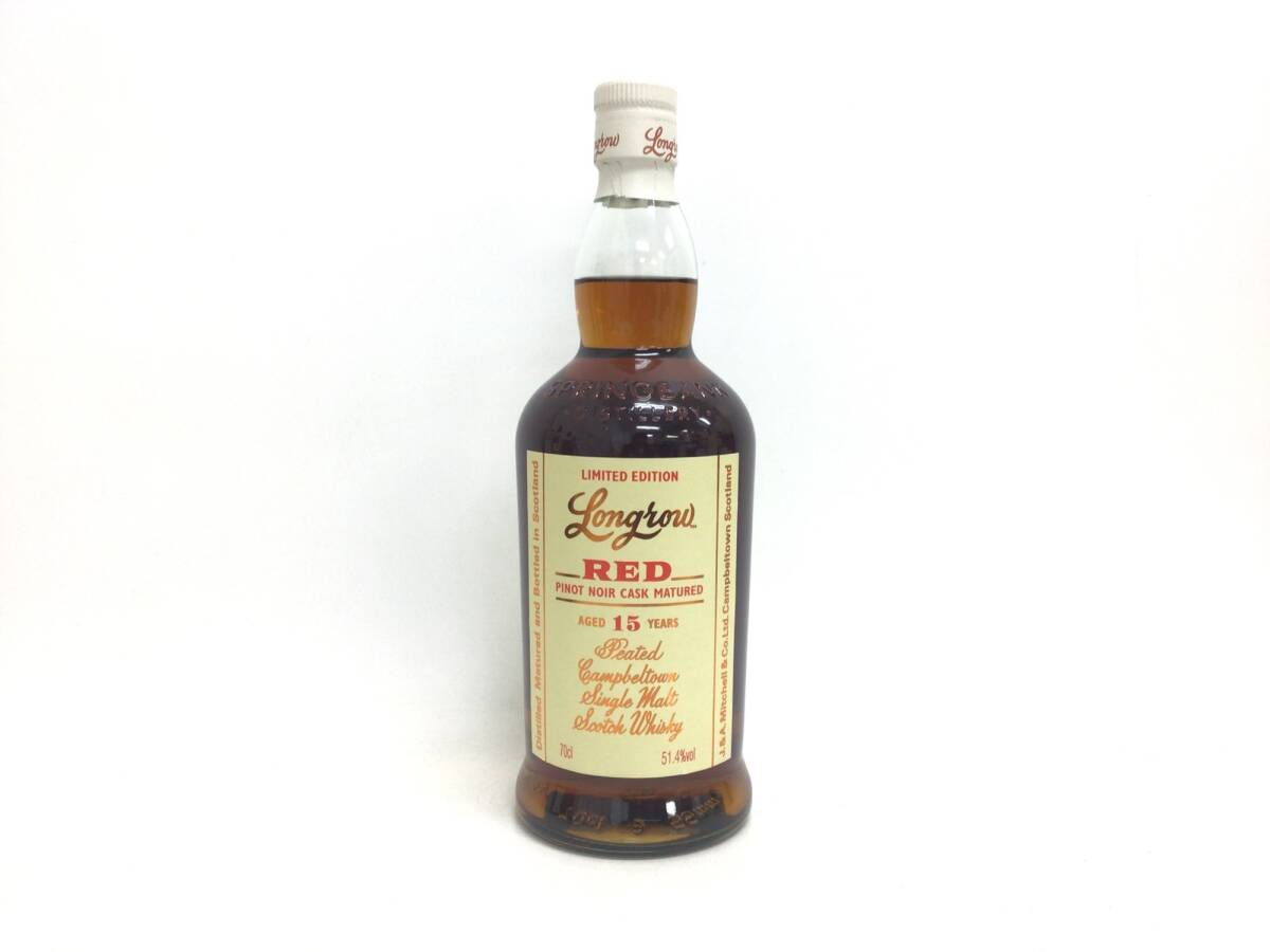 ウイスキー whisky ロングロウ レッド 15年 リミテッドエディション ピノノワールカスク 700ml 51.4% 重量番号:2(59)