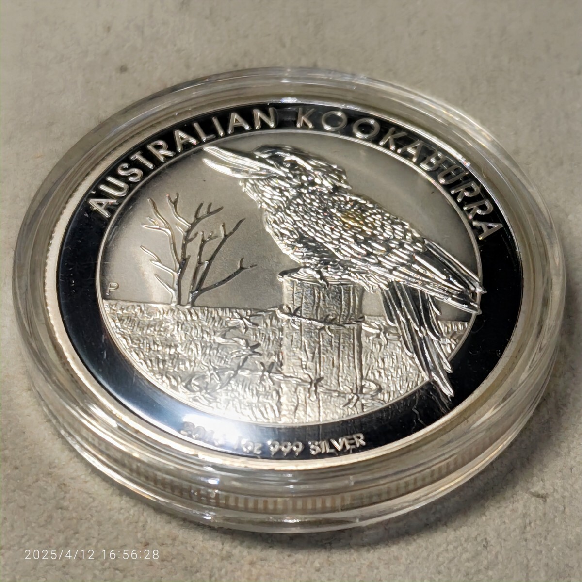 オーストラリア カワセミ エリザベス2世 シルバー プルーフ銀貨
