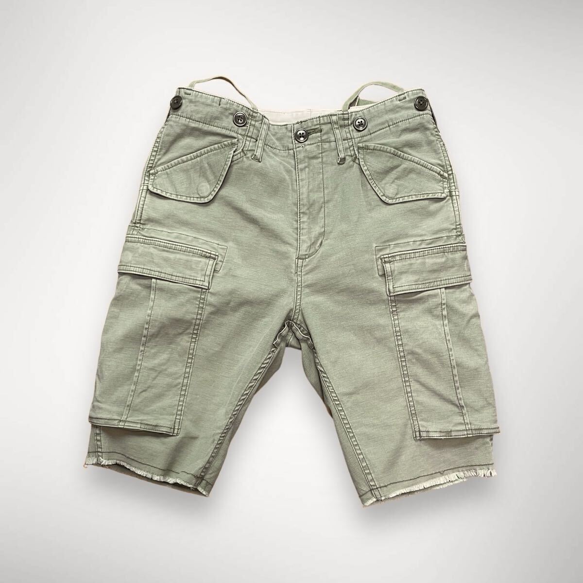 Ron Herman カーゴ ショートパンツ ミリタリー Sサイズ ロンハーマン ロンハーマン Ron Herman ミリタリー カーゴショーツ ハーフ