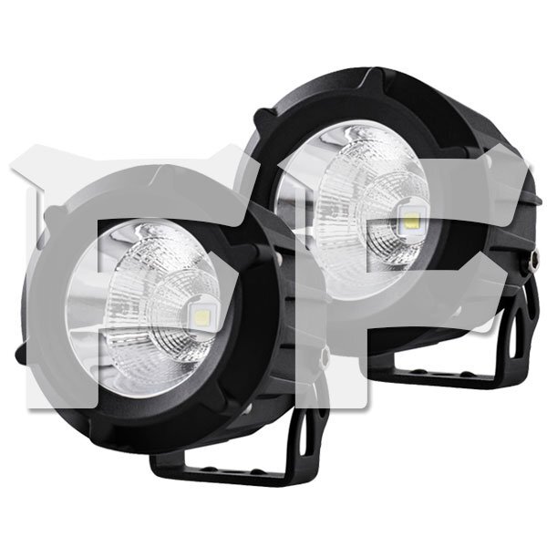 送料無料.. 35W LED ワークライト 作業(yè)燈 フォグランプ バイク オートバイ SUV ATV 12V/24V 2000LM ホワイト MTSD35W 投光器 車幅燈 新品