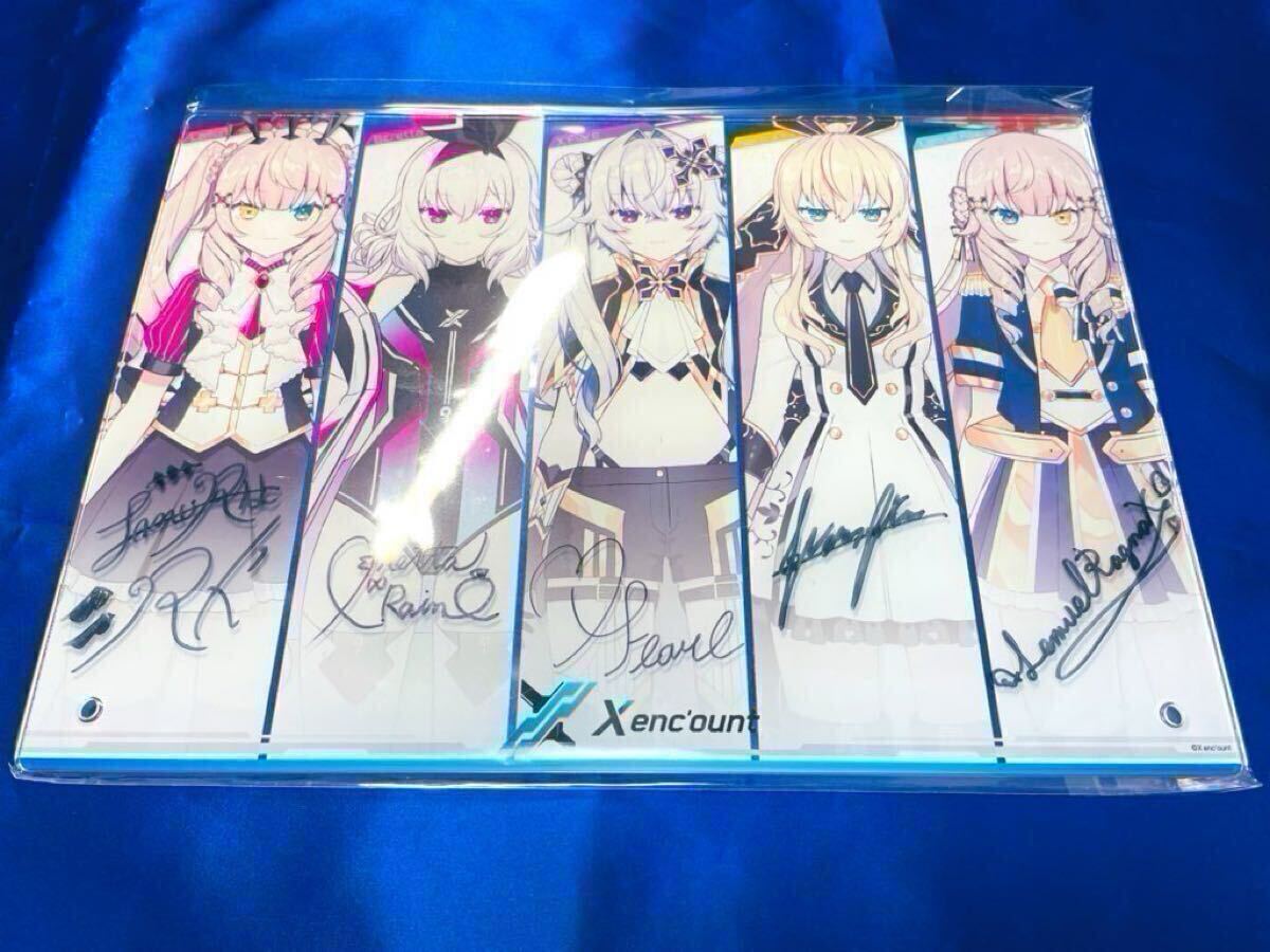 Xencount 直筆 サイン コミケ hololive ホロライブ にじさんじ