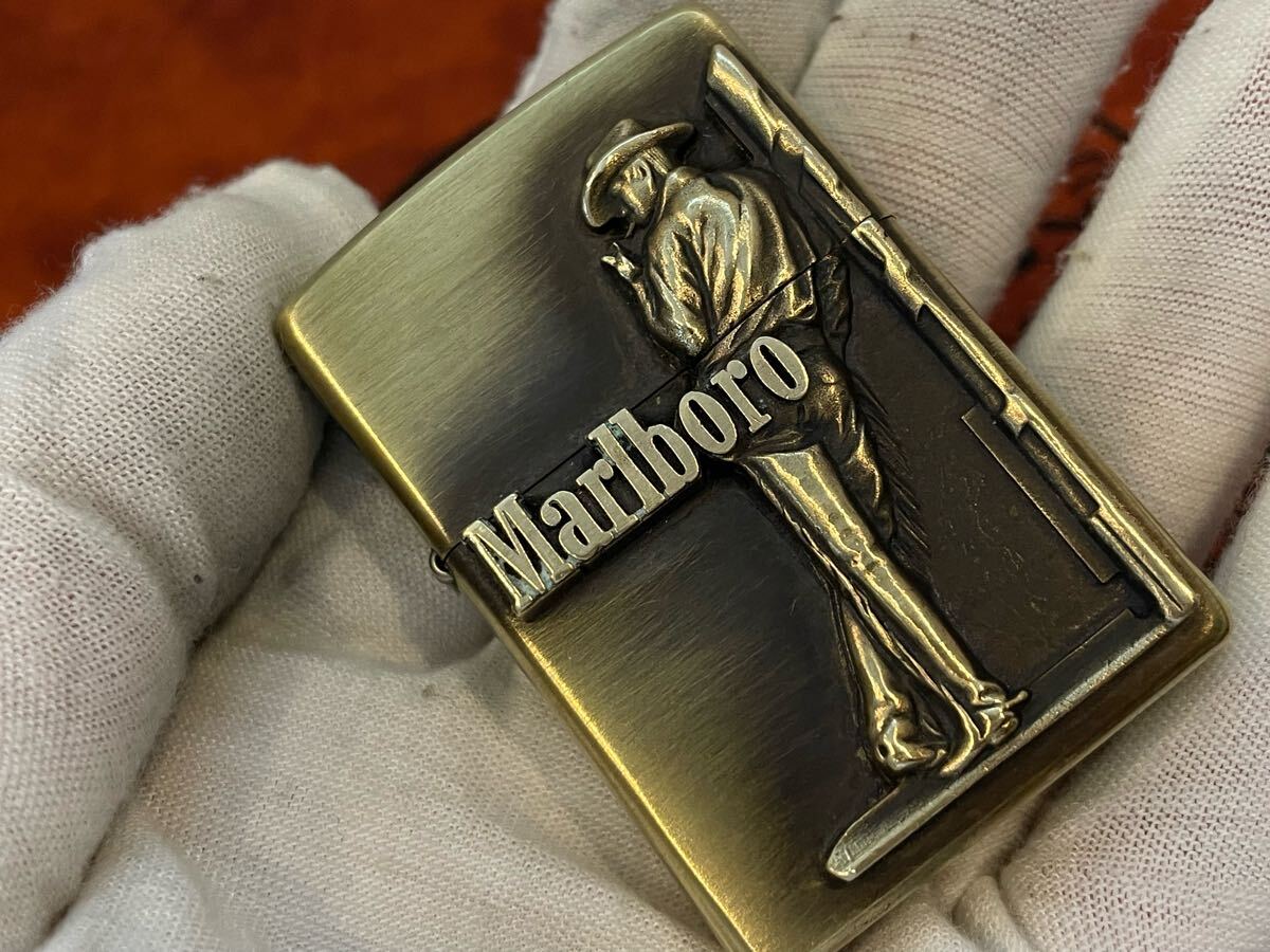 1円 ZIPPO ライター マルボロ Marlboroジッポ Zippoオイル