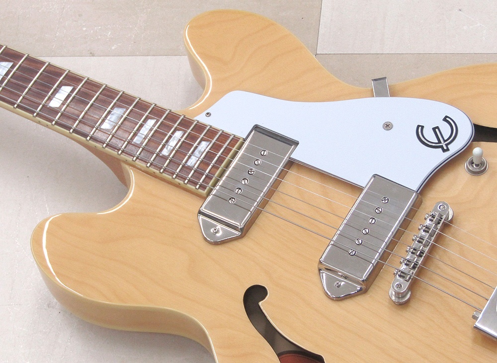Epiphone Epiphone Casino NA semi ako электрогитара натуральный мягкий чехол приложен б/у прекрасный товар рабочий товар 