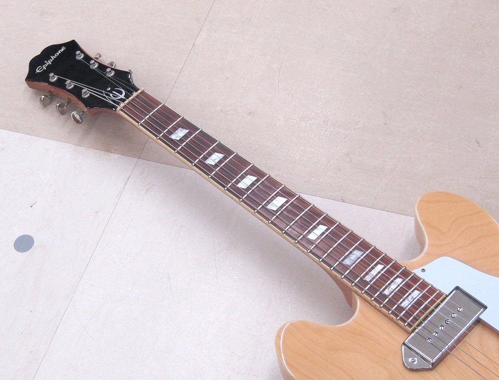 Epiphone Epiphone Casino NA semi ako электрогитара натуральный мягкий чехол приложен б/у прекрасный товар рабочий товар 
