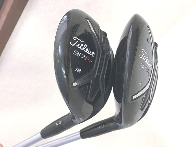 ★タイトリスト 917F2 3W15度＆5W18度（スピーダ/SR)
