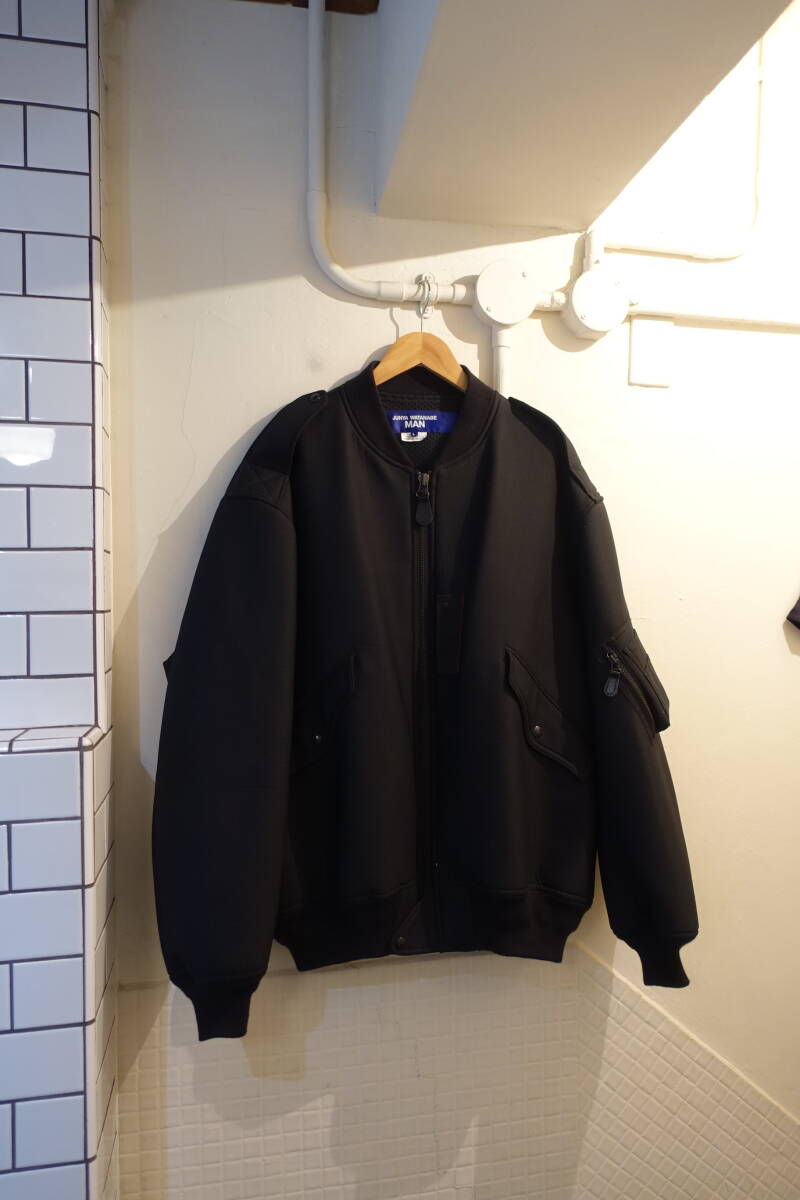 ジュンヤワタナベ　JUNYA WATANABE MA-1　ジャケット　WL-J033 ウールサージボンディング　サイズＬ
