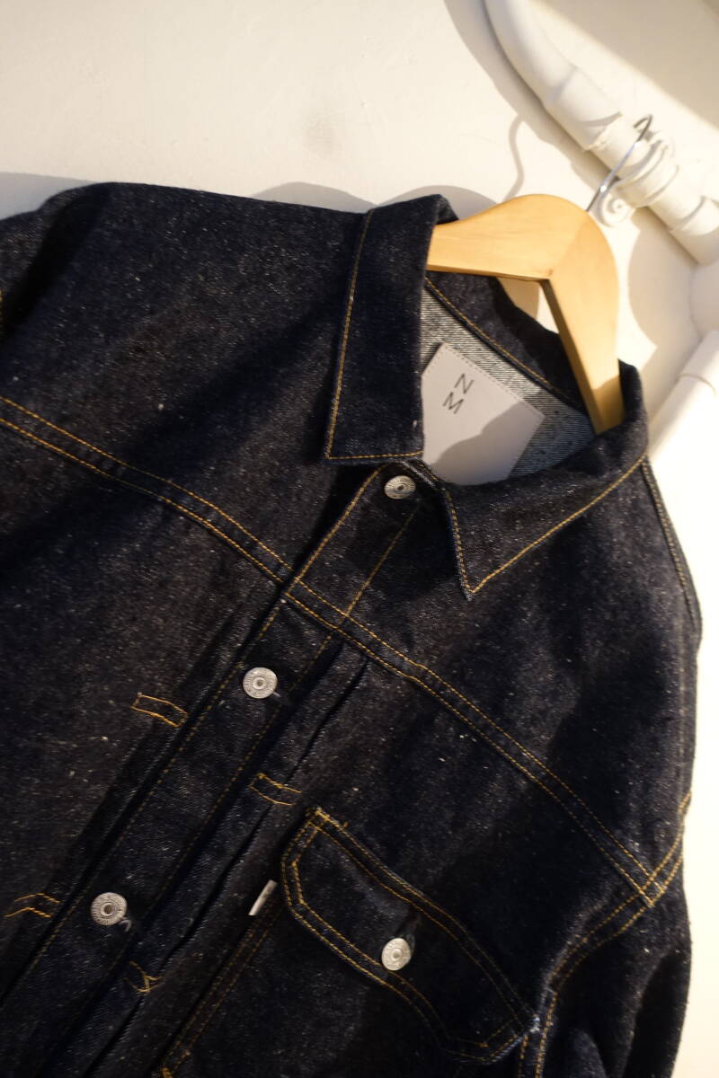 New Manual Denim жакет #001 T-BACK DENIM JACKET / OW размер F новый manual 