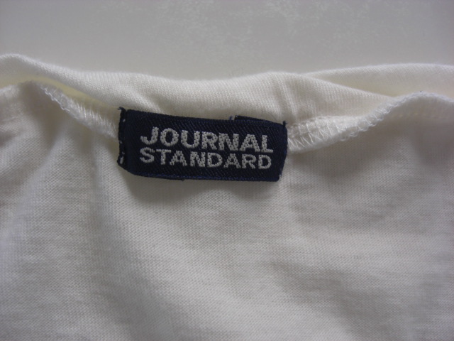 美品ジャーナルスタンダード　長袖カットソー　アイボリー_画像3