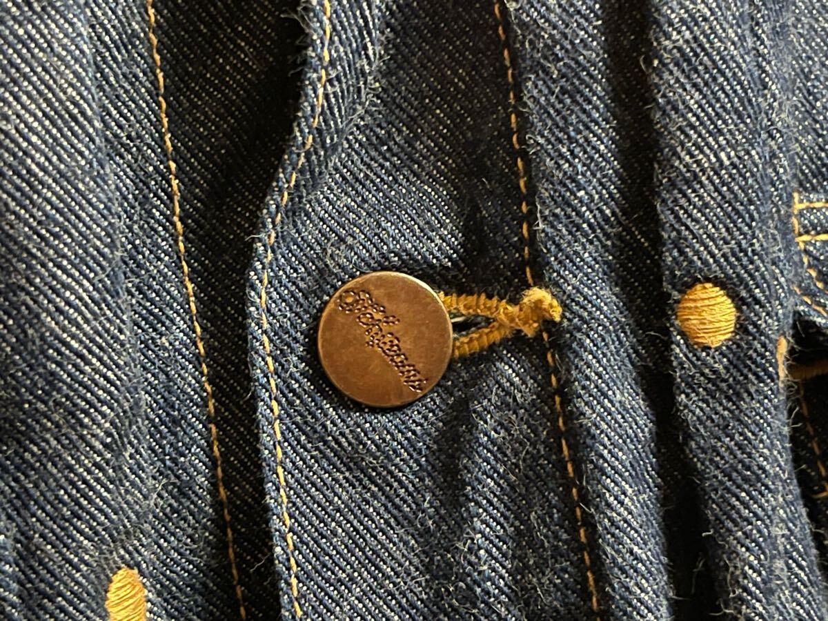 TCB JEANS WORKING CAT HERO JACKET デニムジャケット デニム ジャケット 44 ラングラー　タイプ　左綾