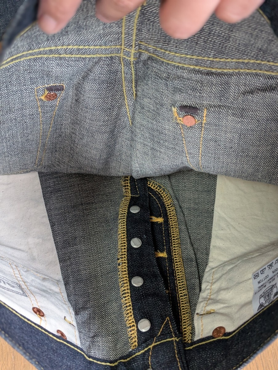 realmaccoys S613 W33 デニム　リアルマッコイズ levis lee warehouse denime resolute fullcount sugarcane TCBジーンズ