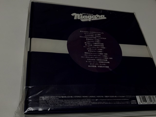 大瀧詠一 NIAGARA 45RPM VOX ボックス アナログ レコード 7