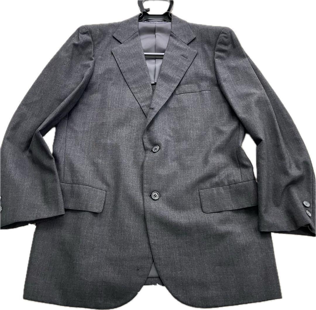 【346ライン】BROOKS BROTHERS ブルックスブラザーズ スーツ グレー L メンズ セットアップ 段返り 3B ウール 入學(xué)式 卒業(yè)式 ビジネス 