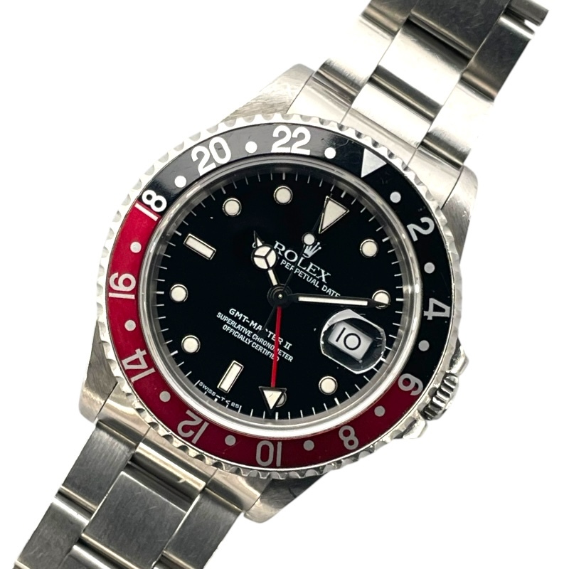 ロレックス ROLEX GMTマスター2 16710 SS 腕時(shí)計(jì) メンズ 中古