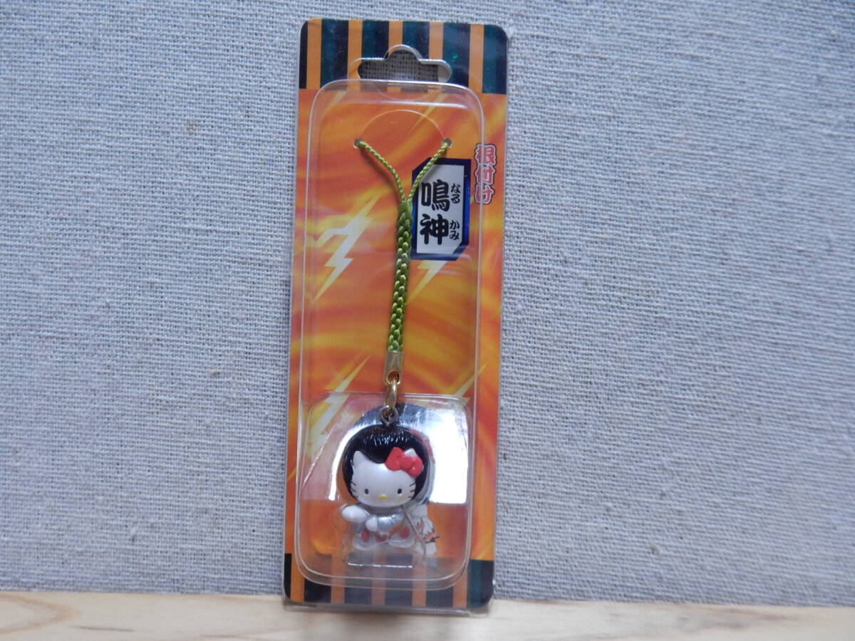 ハローキティ　歌舞伎コレクションシリーズ　鳴神根付　未開(kāi)封品　2002年　激レア　