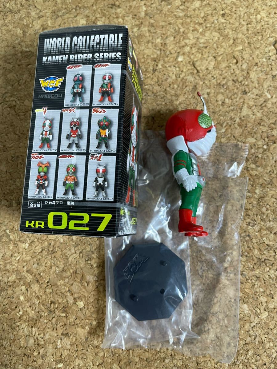 仮面ライダーV3 開封品 クリアケース付き ワールドコレクタブル