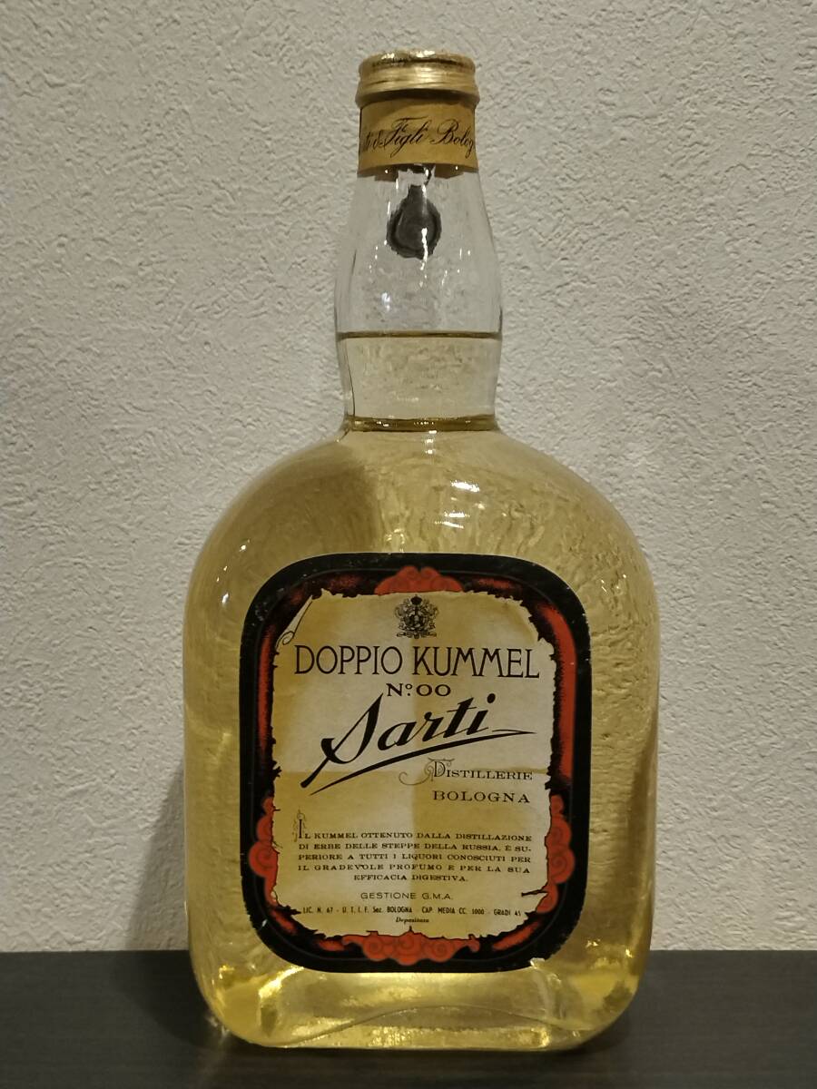 50年代 サルティ ドッピオ キュンメル 1000ml 45% sarti doppio kummel