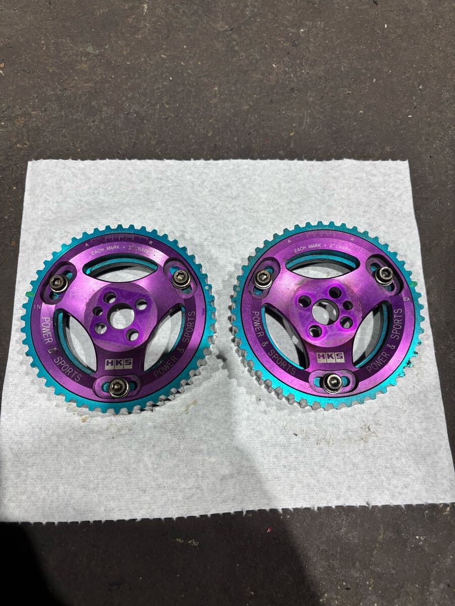 HKS RBエンジン スライドカムプーリー セット RB26 RB25 RB20