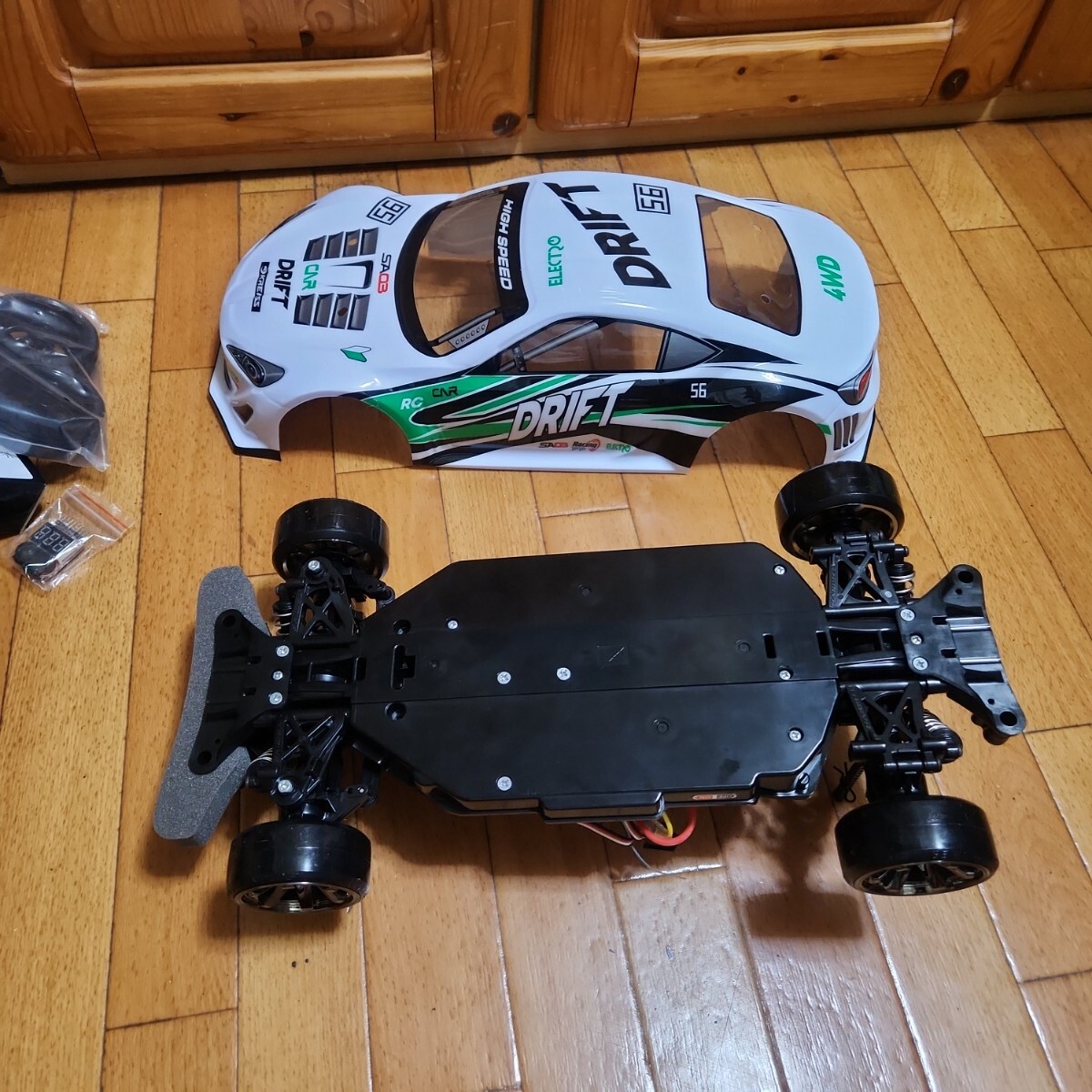 タミヤ ドリフト ラジコン フルセット TT02 ボディ なし TT01