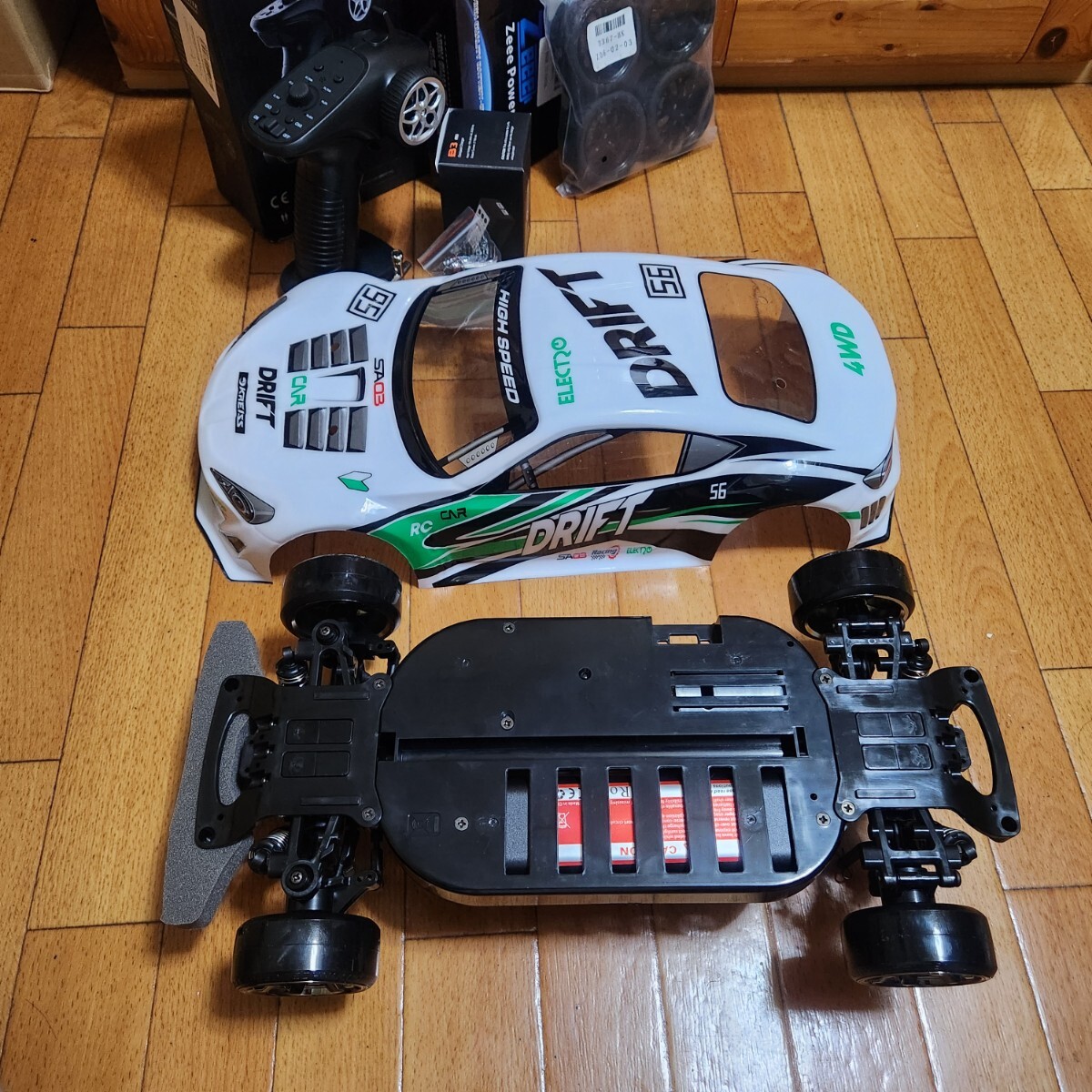 動画あり 即決《送料無料》 タミヤ ドリフト ラジコン フル