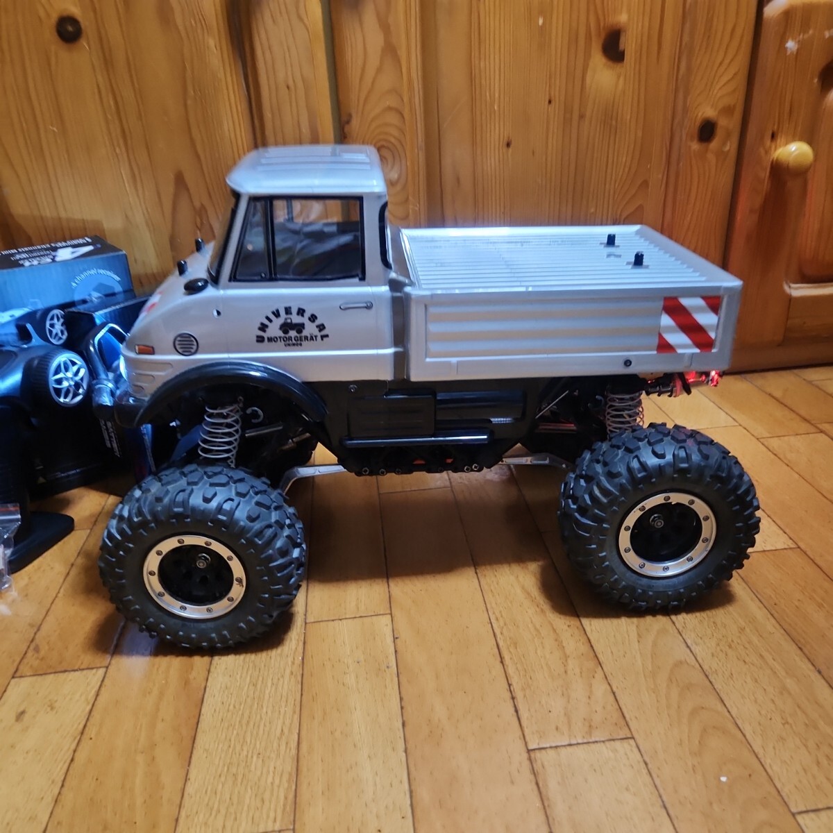 タミヤ　CR-01 ウニモグ　フルセット　中古ラジコン　4WS オプション多数 タミヤ CR-01 ウニモグ フルセット 中古ラジコン 4WS オプション