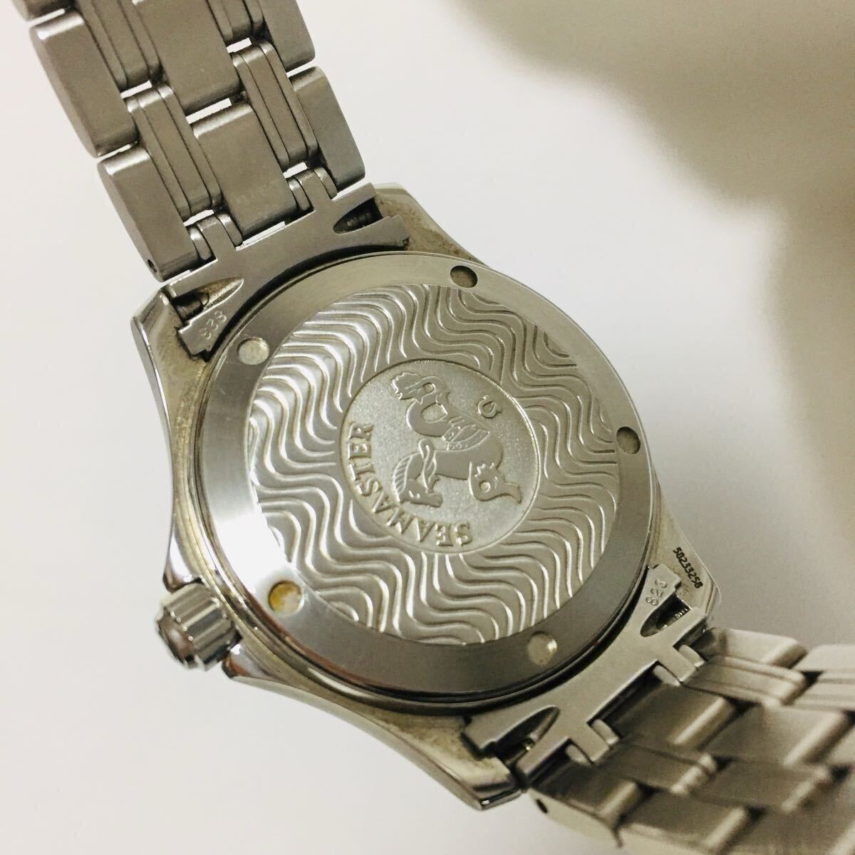 正規(guī)品 OMEGA オメガ シーマスター 120m 2501.31 純正ブレス 動作確認済 i1105