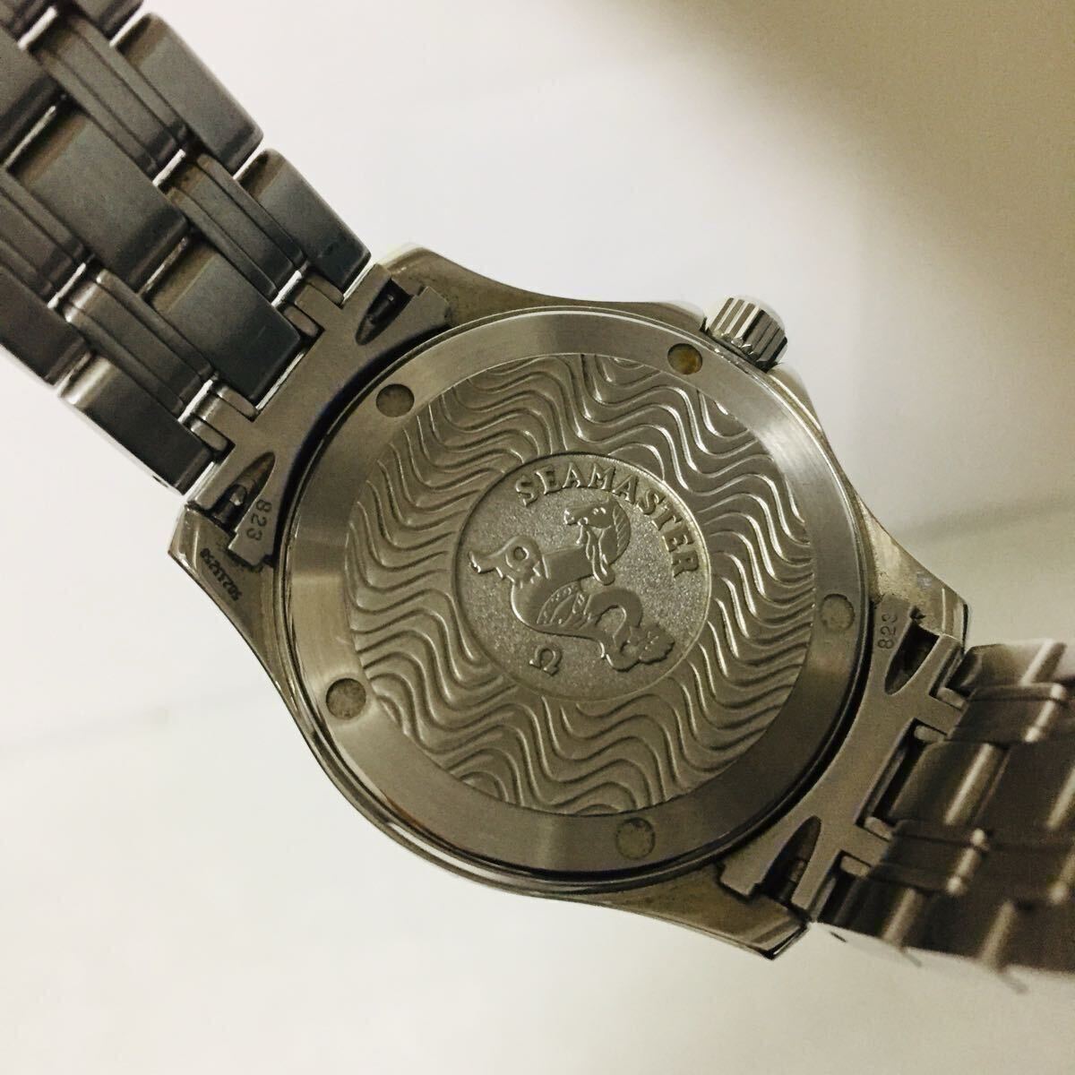 正規(guī)品 OMEGA オメガ シーマスター 120m 2501.31 純正ブレス 動作確認済 i1105